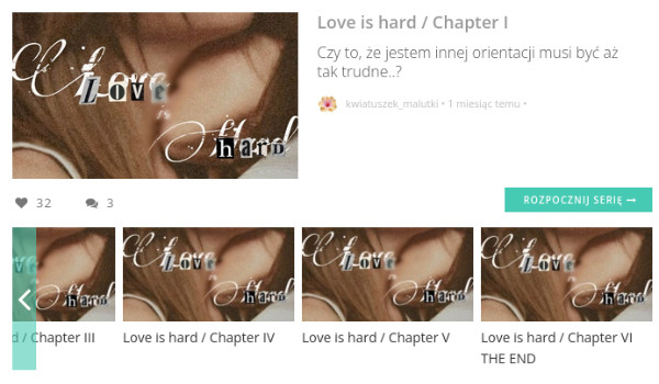 KWIATUSZKOVERSE part one „Love is hard”