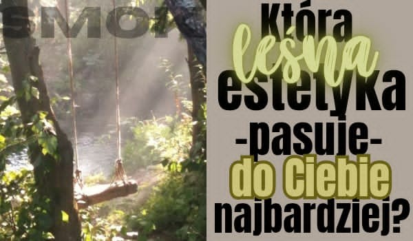 Która leśna estetyka do Ciebie pasuje?