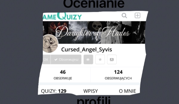 Ocenianie profili – @Cursed_Angel_Syvis