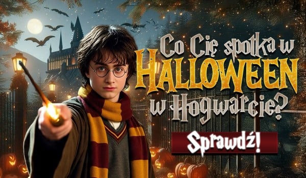 Co Cię spotka w Halloween w Hogwarcie?