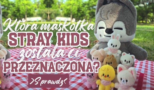 Która maskotka Stray Kids została Ci przeznaczona?