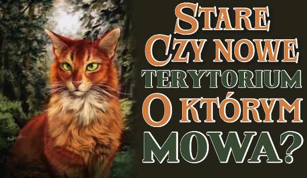 Stare czy nowe terytorium? O którym mowa?