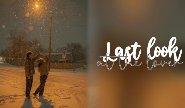 Last look at the lover