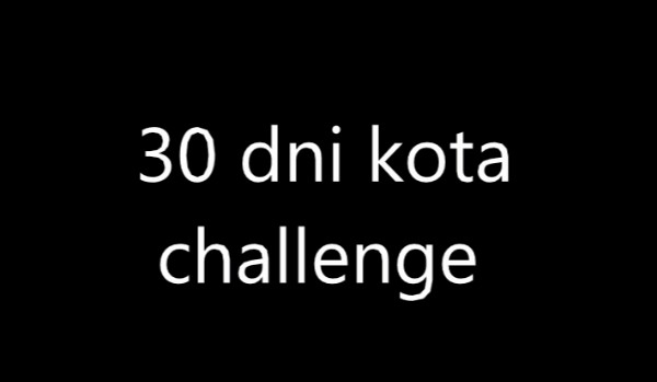 30 dni kota challenge, dzień 16