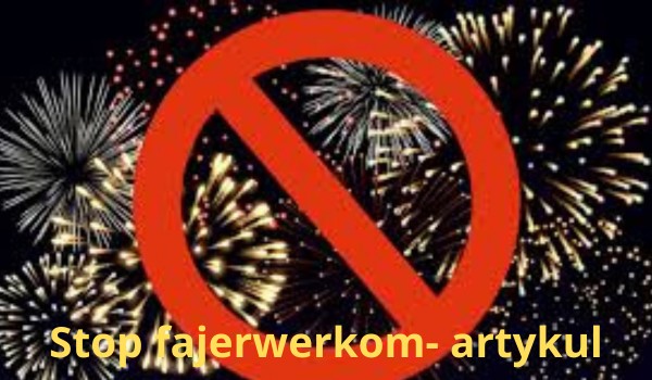 Dlaczego warto powiedzieć #stopfajerwerkom?
