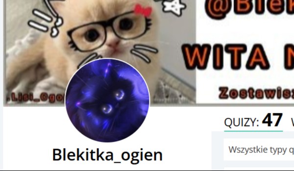 Ocenianie profilu @Blekitka_ogien