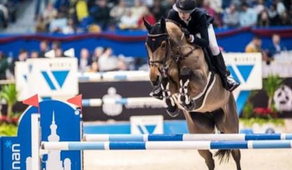 Trudny test jeździecki.