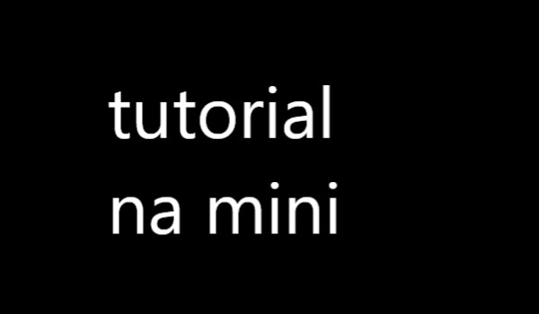tutorial na miniatrkę w Paint 3d