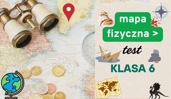 test – mapa fizyczna Europy