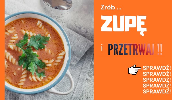 Zrób zupę i PRZETRWAJ!