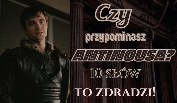 Czy przypominasz Antinousa? 10 słów to zdradzi!