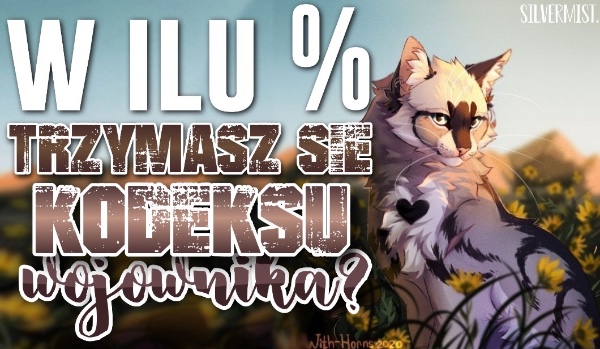W ilu % trzymasz się Kodeksu Wojownika?