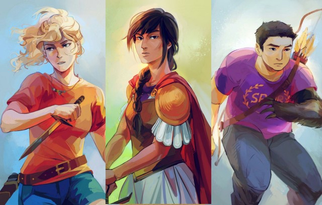 50% Annabeth Chase, 30% Reyna Ramirez-Arellano, 20% Frank Zhang